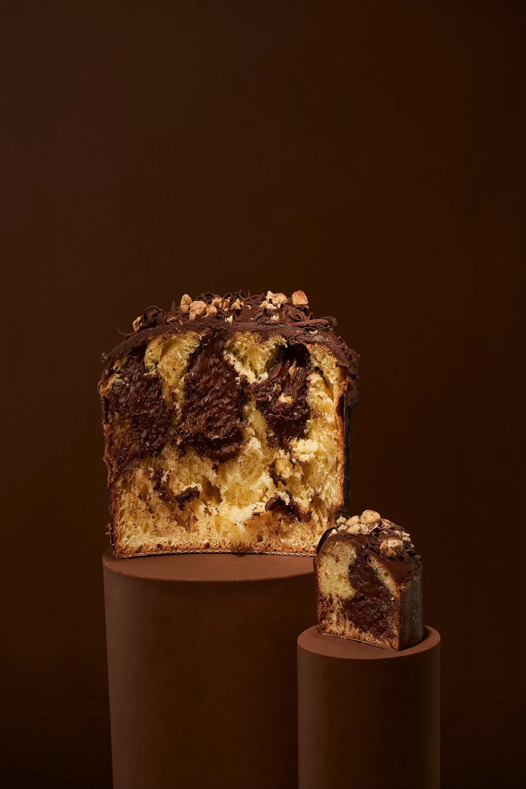 Panettone — la gourmandise en coupe — création de Sébastien Cantrelle